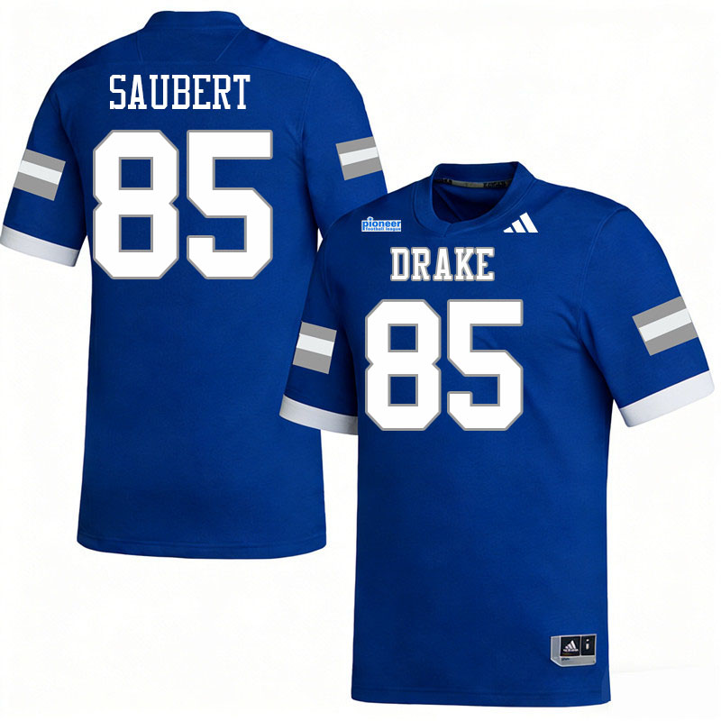 Drake Bulldogs #85 Eric Saubert College Football Jerseys,Uniforms-Blue